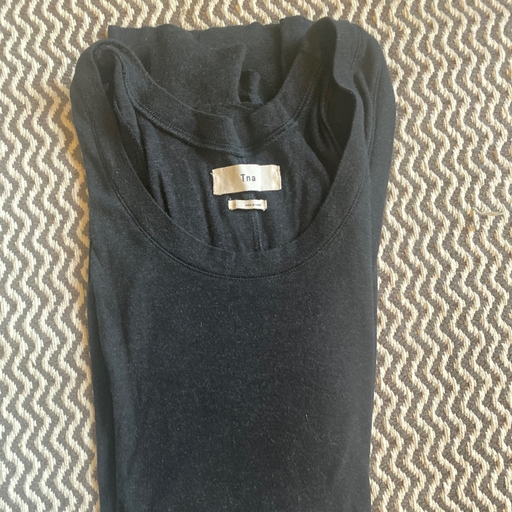 Solid grey TNA long tank